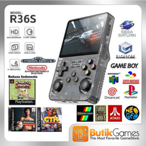 Retro Handheld R36S multi console | 128GB Game Console Retro Gameboy Gimbot Gamebot Gamewatch Jimbot GBA NES SNES PSP PS1 NDS