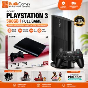 Sony Playstation 3 PS3 Superslim Super Slim 500GB