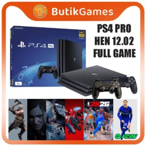 Sony PS4 Pro HEN Playstation 4 Pro HEN CFW 1TB Full Game