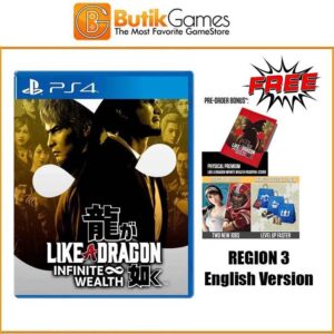 Yakuza Like a Dragon Infinite Wealth PS4