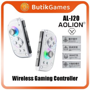 Aolion J20 Joycon Joy con Gamepad Wireless Controller Nintendo Switch Hall Effect Knight