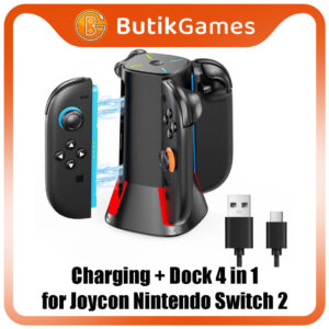 Charging Charger Dock Docking Station Joycon Joy Con Nintendo Switch 2 NS2 Switch2 ZVTE-030