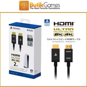 HORI Kabel Cabel Cable HDMI 2.1 8K 4K for PS5 PS4 XBOX Nintendo 2m 2 Meter