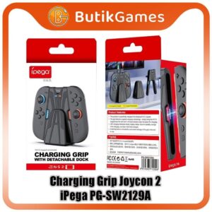 Magnetic Charging Charger Grip Detachable Dock Joycon Joy Con Switch 2 Switch2 NS2 iPega PG-SW2129A