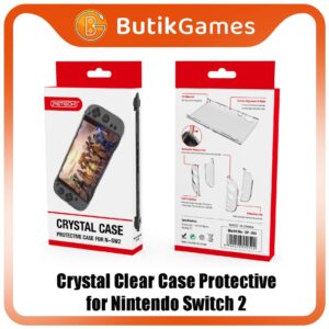 Tas Crystal Case Protective Case Cover Mika Bening Nintendo Switch 2 Switch2 NS2
