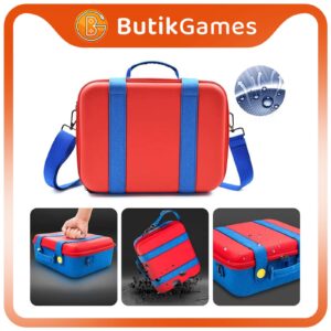 Travel Carrying Case Deluxe Nintendo Switch Mario Edition