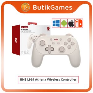 IINE L969 Athena Stick Stik Wireless Pro Controller for Nintendo Switch PC Windows iOS Android