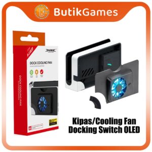 DOBE TNS 1136 Docking Dock Cooling Fan Kipas Nintendo Switch OLED