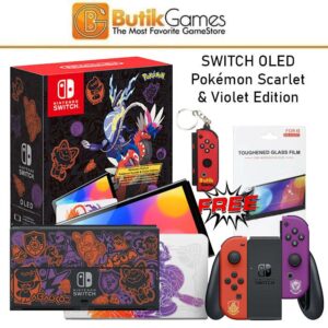 Nintendo Switch OLED Console Pokemon Scarlet Violet Edition