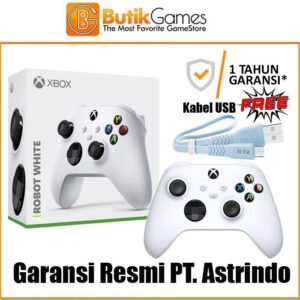 Stick Stik Xbox Series X S XBOX One Wireless Controller Putih Robot White