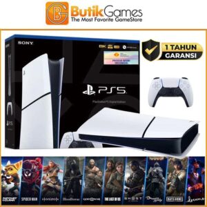 Sony PlayStation 5 Slim PS5 Slim Digital Edition Console Mesin Garansi Sony Indonesia