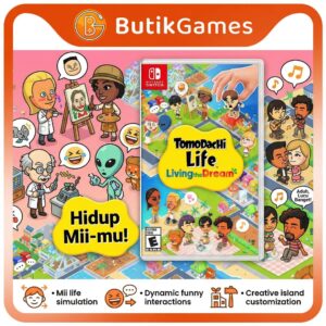 Tomodachi Life Living the Dream Nintendo Switch