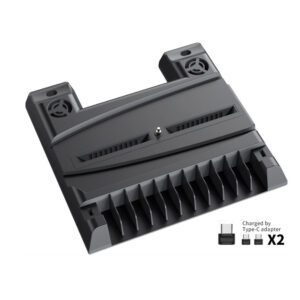 photo_2026-07-25_18-00-19 Stand Multifungsi Cooling & Charging Kipas PS5 Fat Slim Pro Charger Stick Holder Headset Rak CD